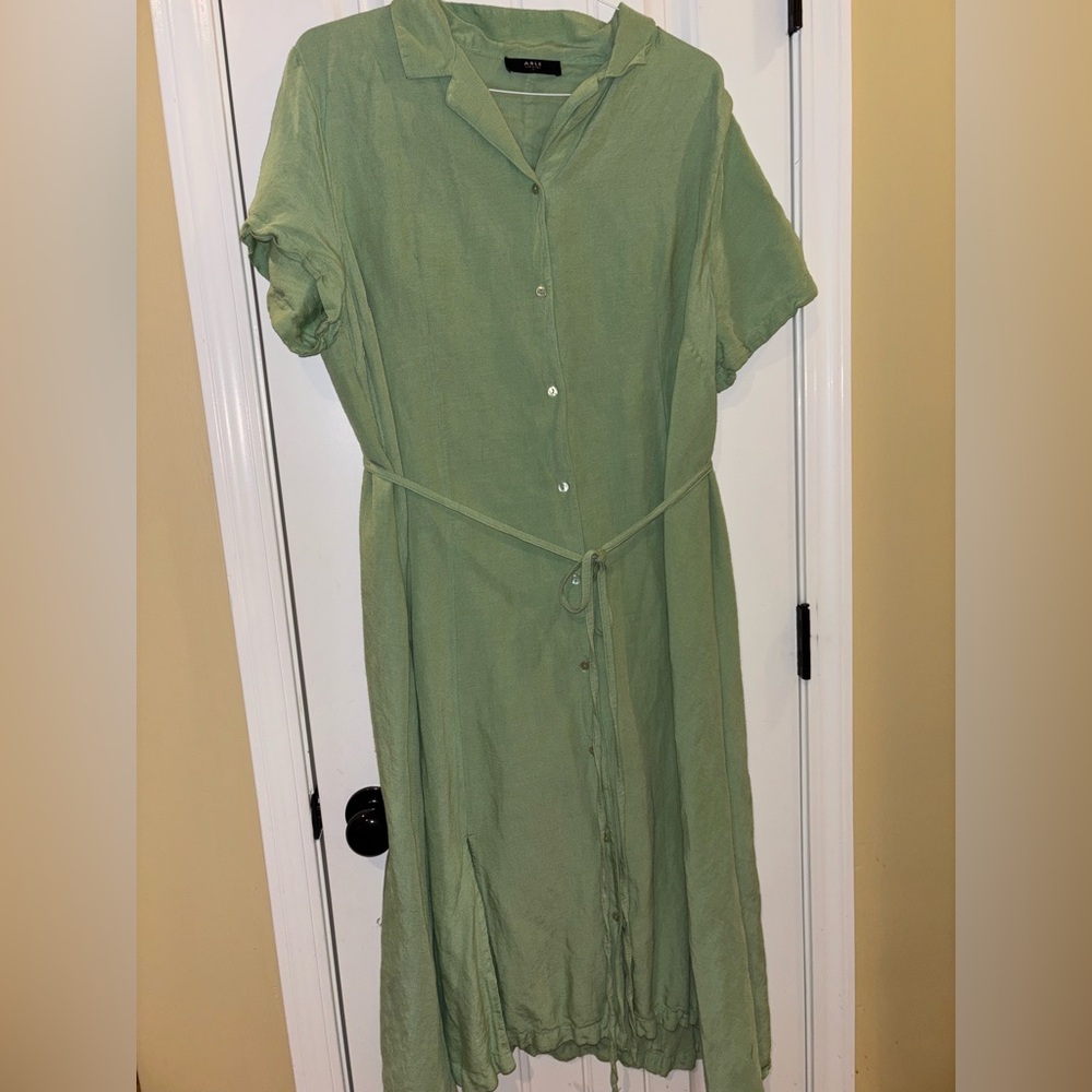 Able Light Green Blouse